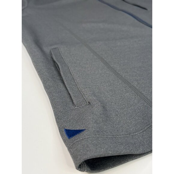 Untuckit Dashwood Full Zip Men’s Large Grey Stretch Performance Jacket Golf - Picture 9 of 15
